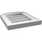 Ekena Millwork Arch Top Surface Mount PVC Gable Vent: Functional, w/ 2"W x 1-1/2"P Brickmould Frame, 12"W x 14"H GVPAR12X1402SF - alternate 5